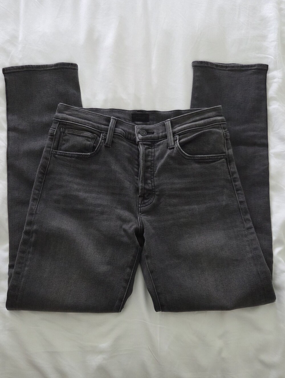 MOTHER JEANS- The Mid Rise Hiker Hover Size 27 - Picture 4 of 10